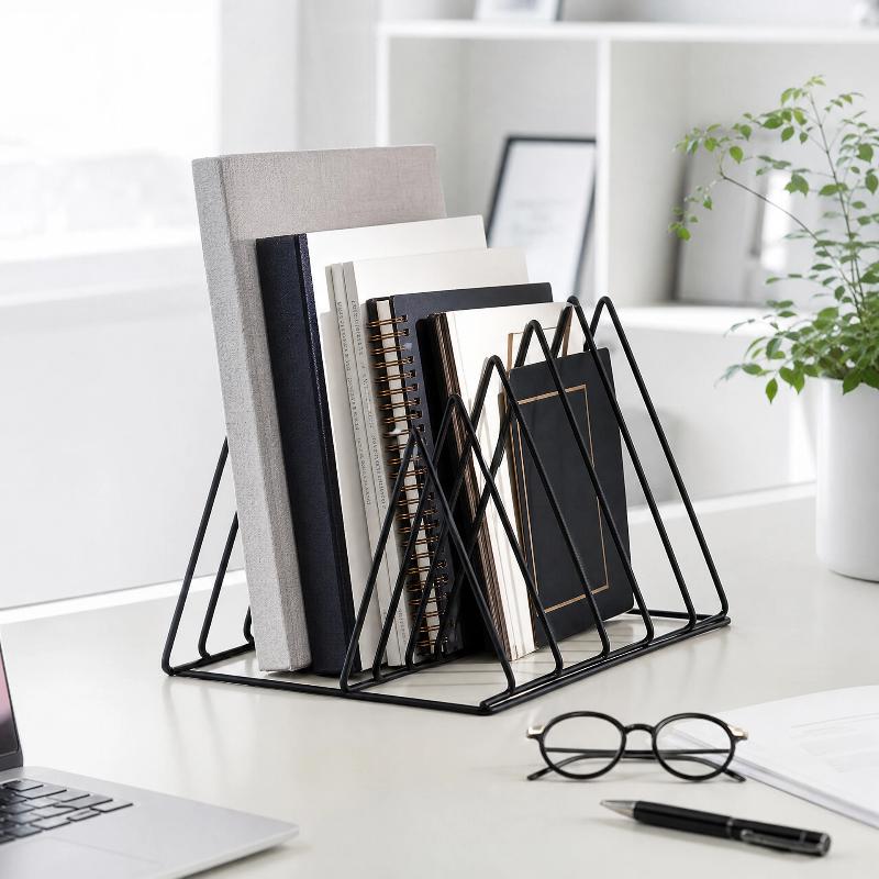 Magazine Holder Rack - Nuovo scaffale portaoggetti a 5/9 scomparti,