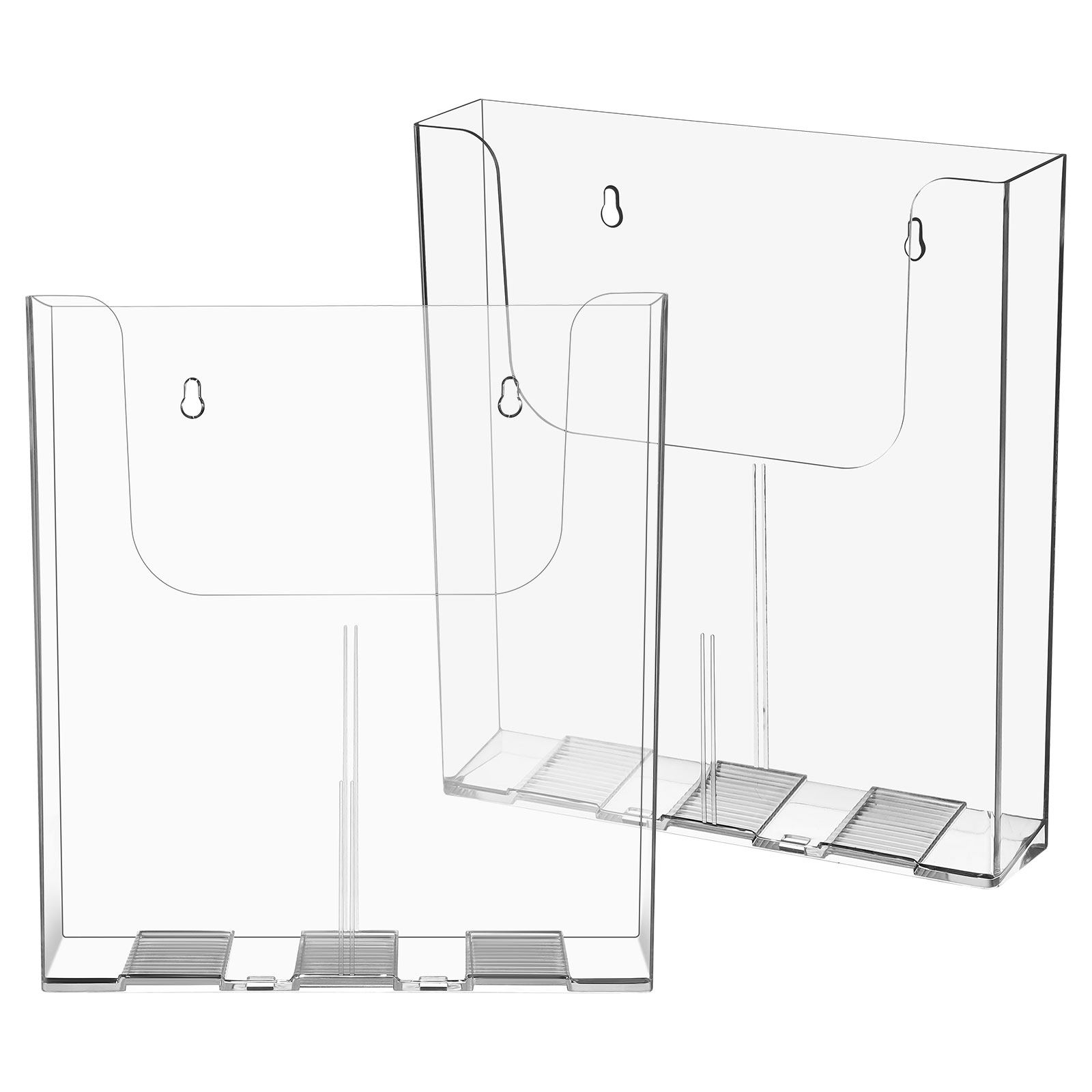 Magazine Holder Rack - 2 pezzi: organizer da parete in