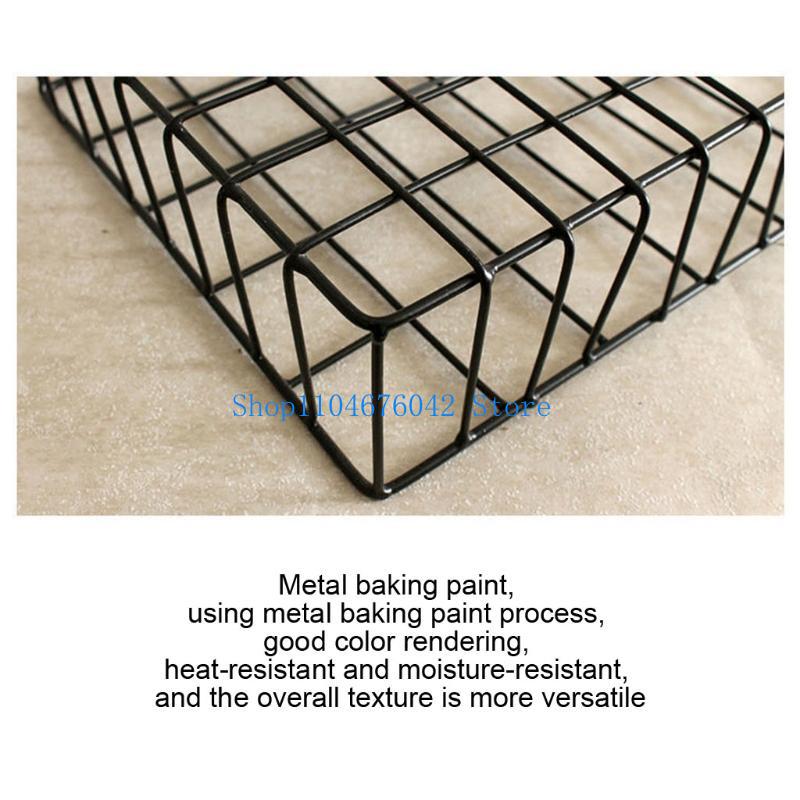 Magazine Holder Rack - 652F Organizzatore della posta in filo