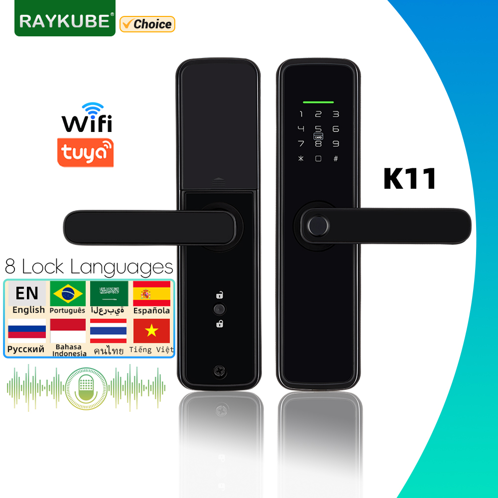 Letter Opener Brass - RAYKUBE K11 Tuya WiFi Serratura biometrica