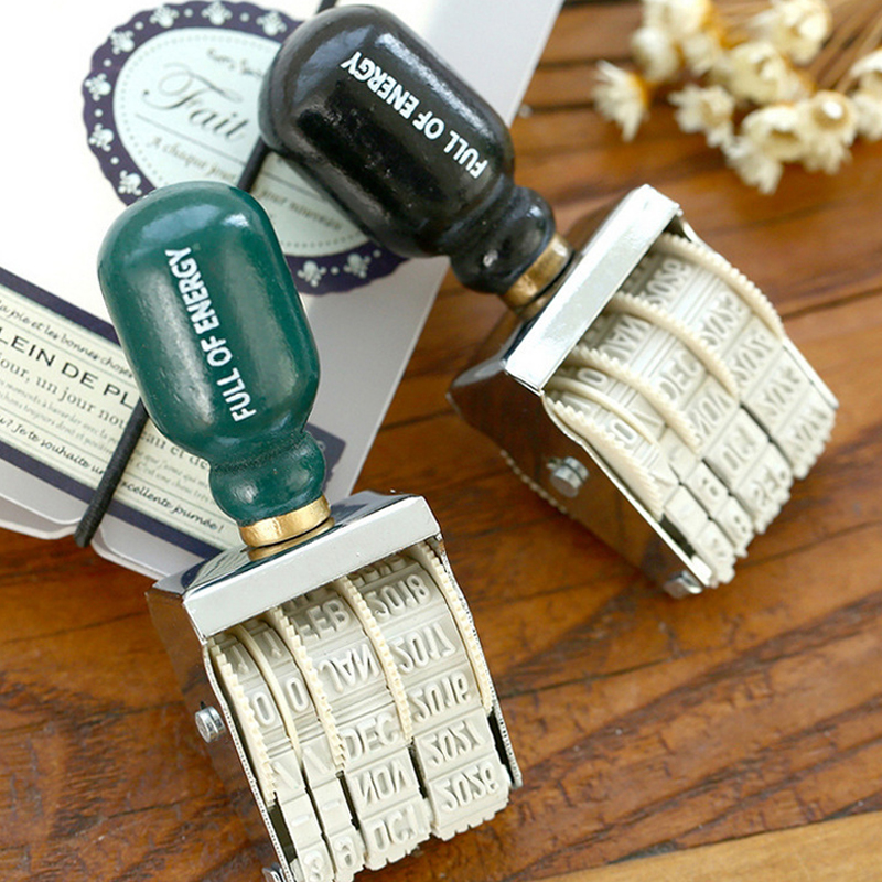 1pc timbro postale con data vi - Rubber Date Stamp recensione e prezzo