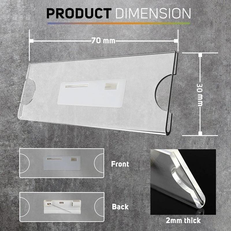 Clip Porta Badge Universale Tr - Index Card Holder recensione e prezzo