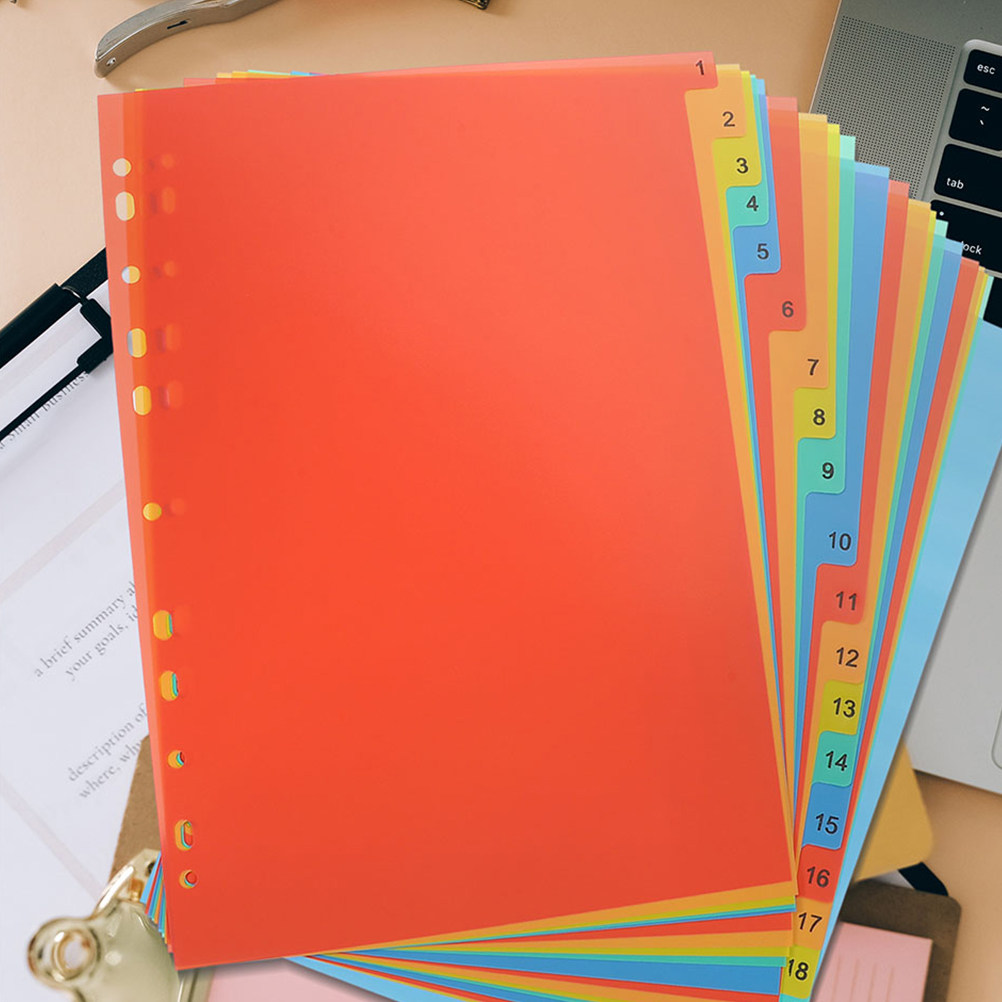 2 set di organizer per documen - Tab Divider A4 recensione e prezzo